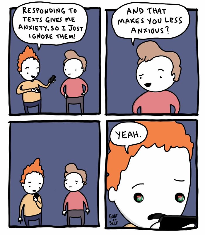 25 Ridiculous &lsquo;Goat To Self&rsquo; Comics With Dark Humor And Unexpected Turns (New Pics)