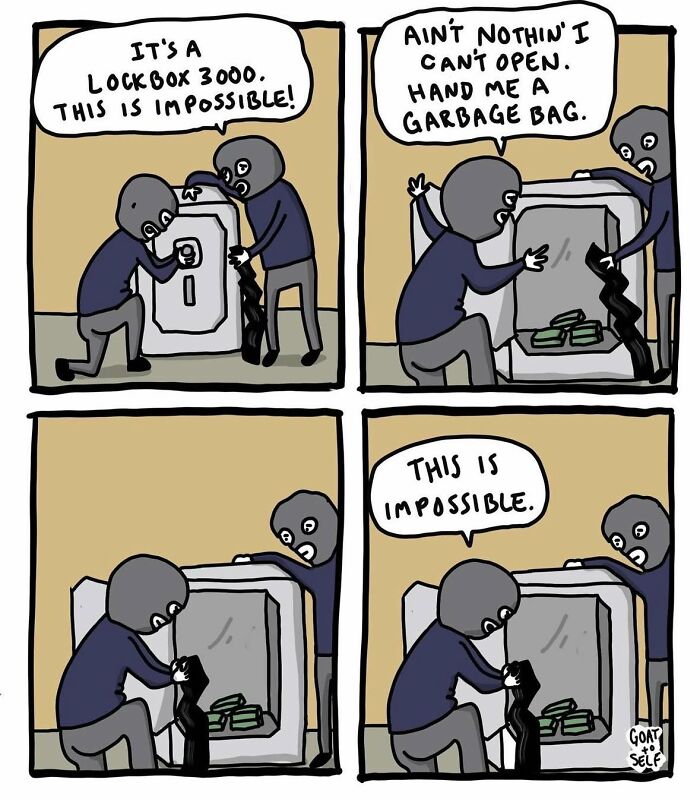 25 Ridiculous &lsquo;Goat To Self&rsquo; Comics With Dark Humor And Unexpected Turns (New Pics)