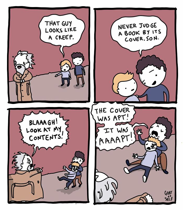 25 Ridiculous &lsquo;Goat To Self&rsquo; Comics With Dark Humor And Unexpected Turns (New Pics)