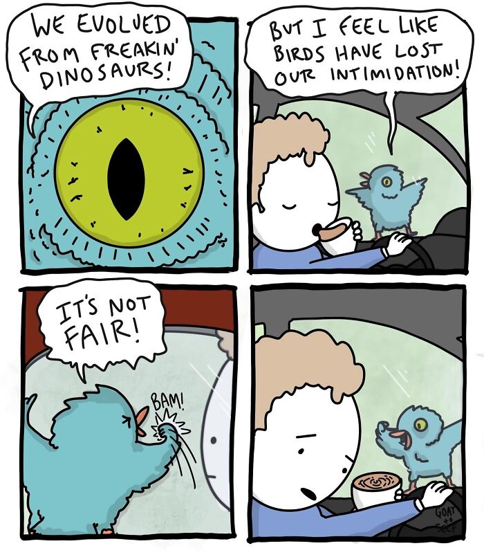 25 Ridiculous &lsquo;Goat To Self&rsquo; Comics With Dark Humor And Unexpected Turns (New Pics)