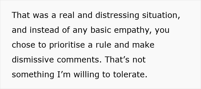 “Life Still Carries On”: Mental Health Worker Refuses To Give Day Off To Man Putting Down Sick Pet