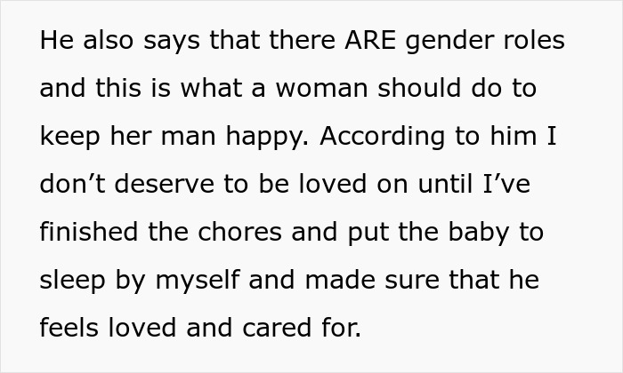 Toxic Man Calls Stay-At-Home Wife “Lazy Waste Of Space,” Tells Her To Finish Chores To Get His Love