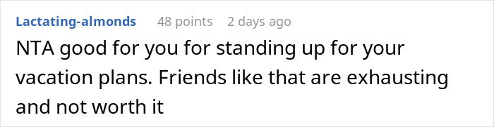 Friendship On Troubled Waters As Woman Doesn’t Want A Joint Family Trip With Bestie, She Loses It