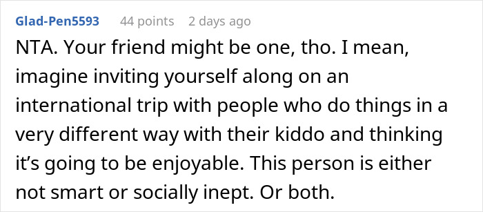Friendship On Troubled Waters As Woman Doesn’t Want A Joint Family Trip With Bestie, She Loses It