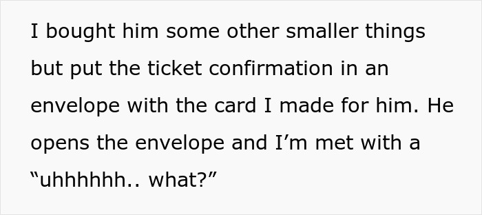 Woman Buys Concert Tickets For BF&rsquo;s Birthday Because He &ldquo;Loves Bands&rdquo;, His Reaction Makes Her Cry