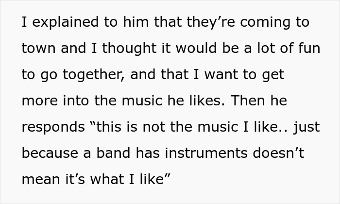 Woman Buys Concert Tickets For BF&rsquo;s Birthday Because He &ldquo;Loves Bands&rdquo;, His Reaction Makes Her Cry