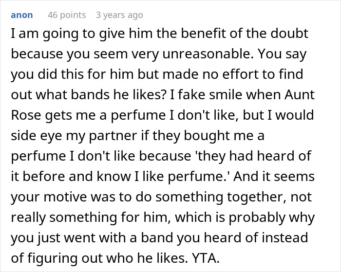 Woman Buys Concert Tickets For BF&rsquo;s Birthday Because He &ldquo;Loves Bands&rdquo;, His Reaction Makes Her Cry