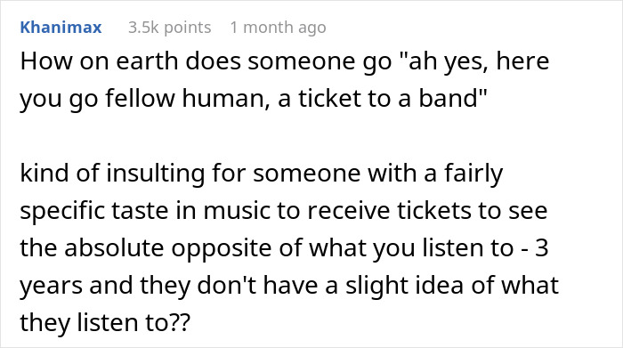 Woman Buys Concert Tickets For BF&rsquo;s Birthday Because He &ldquo;Loves Bands&rdquo;, His Reaction Makes Her Cry