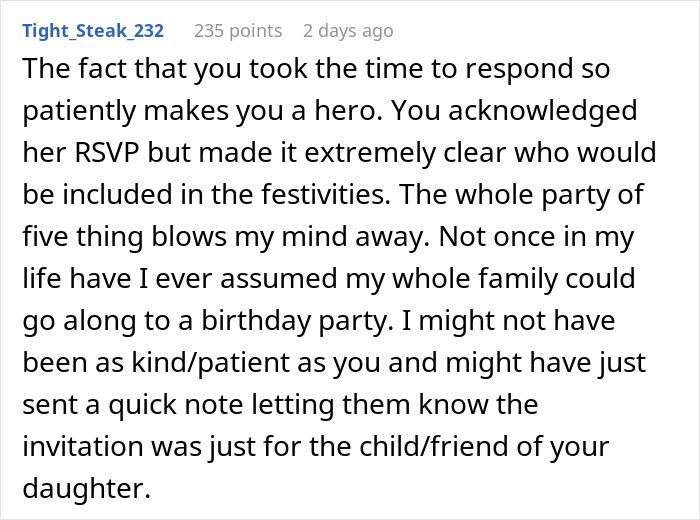 &ldquo;Very Wild To Me&rdquo;: Woman Taken Aback By One Mom&rsquo;s RSVP To Daughter&rsquo;s B-Day