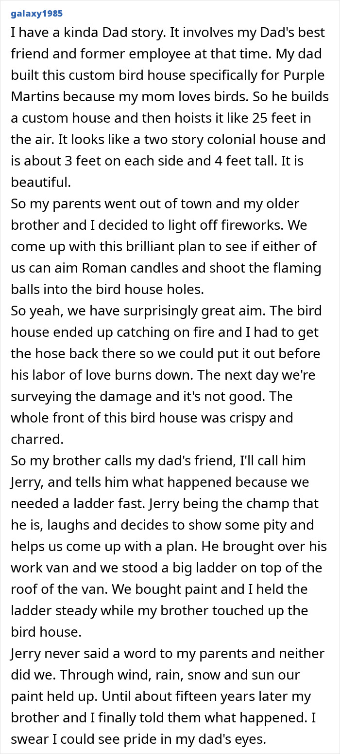 38 Secrets Dads And Their Kids Are Keeping From Moms