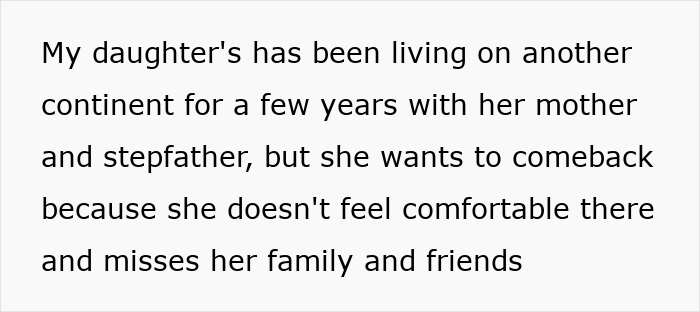 Wife Doesn&rsquo;t Want 16YO Stepdaughter To Move Into Their Home, Husband Suggests She Move To A Hotel Then