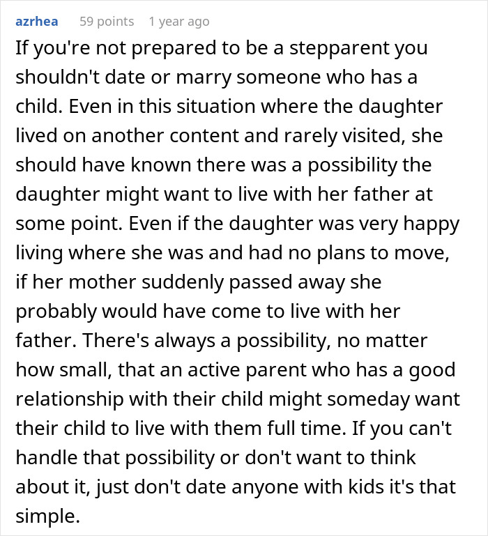Wife Doesn&rsquo;t Want 16YO Stepdaughter To Move Into Their Home, Husband Suggests She Move To A Hotel Then