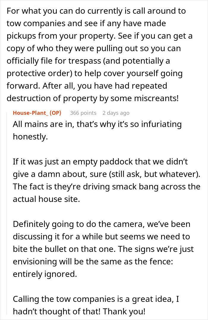 Woman Takes Petty Revenge To Teach Entitled Trespasser A Lesson When Nothing Else Works