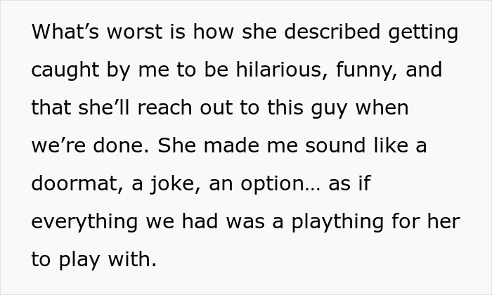 Guy Gets Savage Revenge On Cheating Ex, Thinks He Went Overboard: “A Doormat, A Joke, An Option”