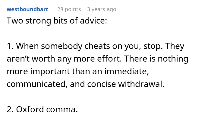 Guy Gets Savage Revenge On Cheating Ex, Thinks He Went Overboard: “A Doormat, A Joke, An Option”
