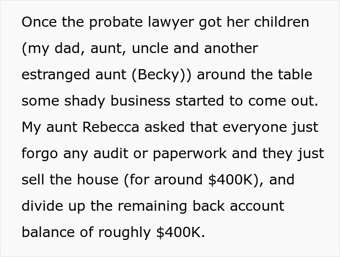 Lady Rips Off Own Mom For Years, Ends Up Bankrupt With $420K+ Penalties After Nibling Takes Revenge