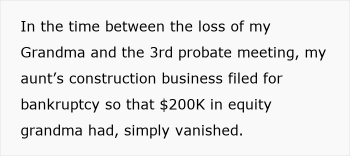 Lady Rips Off Own Mom For Years, Ends Up Bankrupt With $420K+ Penalties After Nibling Takes Revenge