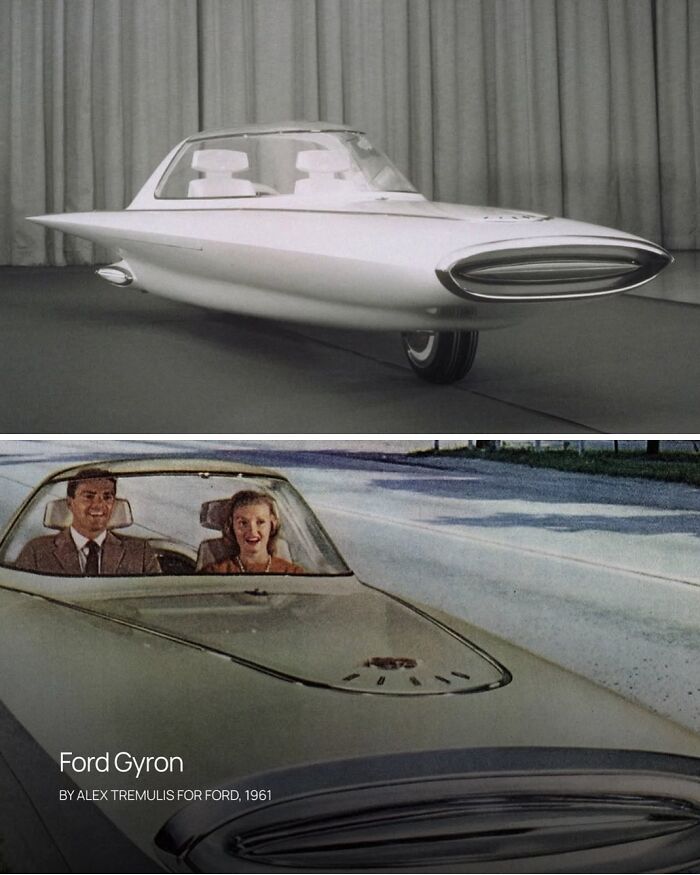 This Page Shared 17 Futuristic Concept Cars From The Past That Look Ahead Of Their Time