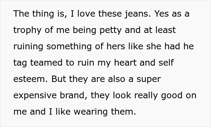 Woman Walks In On Cheating BF, Walks Out With His Lover&rsquo;s Jeans And Refuses To Return Them