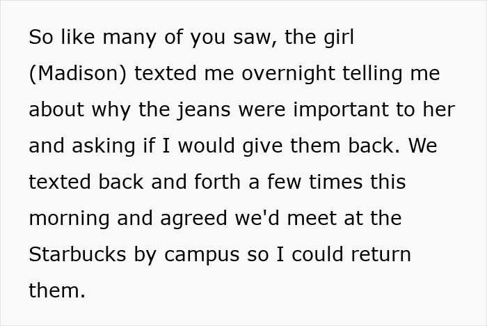 Woman Walks In On Cheating BF, Walks Out With His Lover&rsquo;s Jeans And Refuses To Return Them