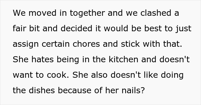 &ldquo;I&rsquo;m Not Your Maid Or Your Mom&rdquo;: Couple Moves In Together, Starts Clashing Over Chores