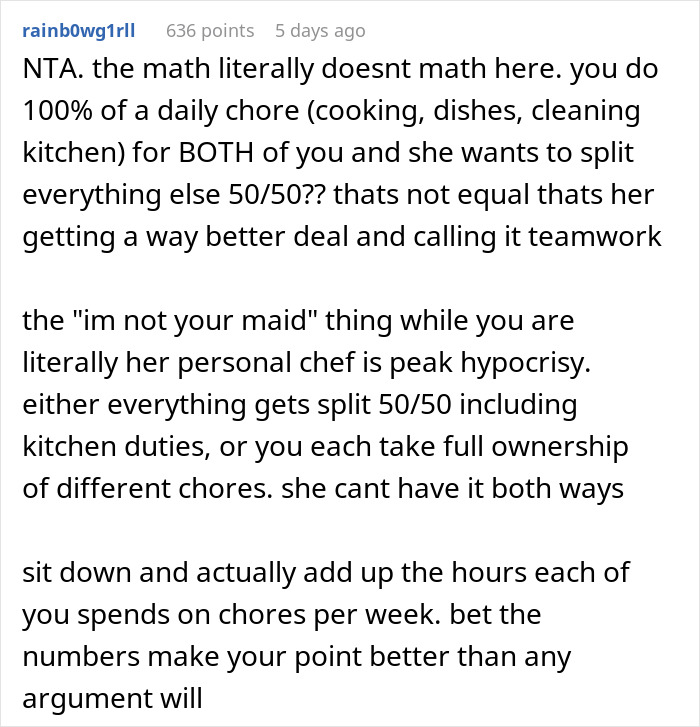 &ldquo;I&rsquo;m Not Your Maid Or Your Mom&rdquo;: Couple Moves In Together, Starts Clashing Over Chores