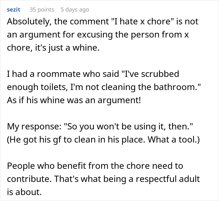 &ldquo;I&rsquo;m Not Your Maid Or Your Mom&rdquo;: Couple Moves In Together, Starts Clashing Over Chores