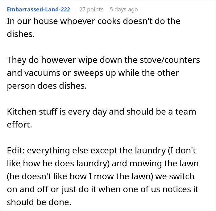 &ldquo;I&rsquo;m Not Your Maid Or Your Mom&rdquo;: Couple Moves In Together, Starts Clashing Over Chores