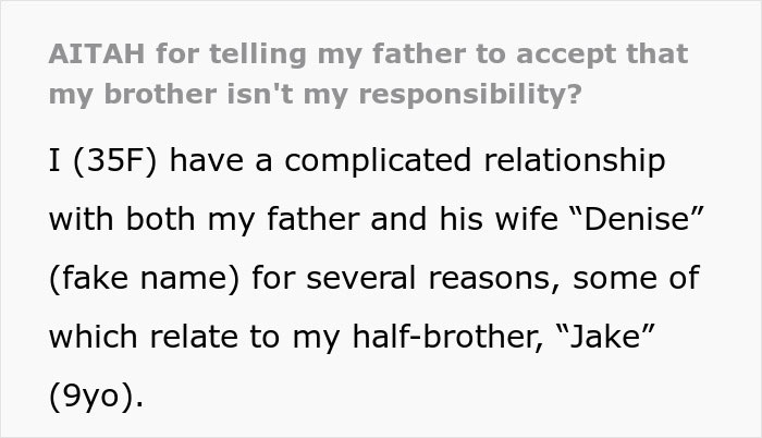 Dad Wants 35YO Daughter To Babysit 9YO Brother In France So He And Wife Can Relax Child-Free
