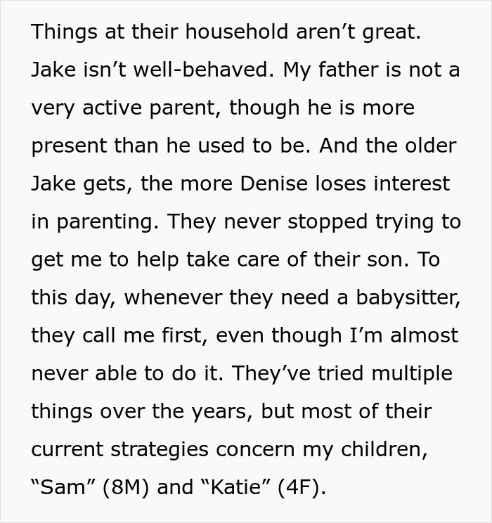 Dad Wants 35YO Daughter To Babysit 9YO Brother In France So He And Wife Can Relax Child-Free