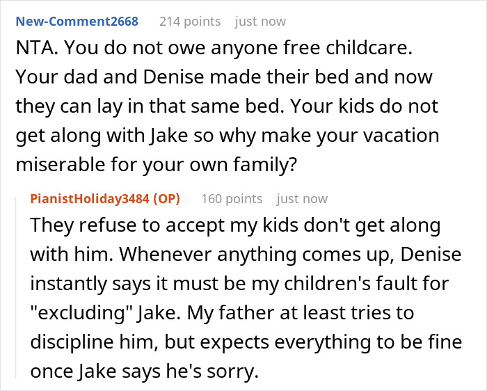 Dad Wants 35YO Daughter To Babysit 9YO Brother In France So He And Wife Can Relax Child-Free
