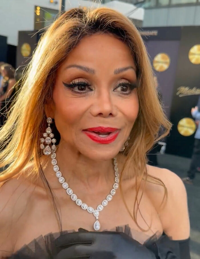 La Toya Jackson’s Transformation On Display For ‘Michael’ Premiere Weeks After Her Figure Sparked Concerns