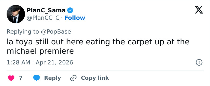 La Toya Jackson’s Transformation On Display For ‘Michael’ Premiere Weeks After Her Figure Sparked Concerns