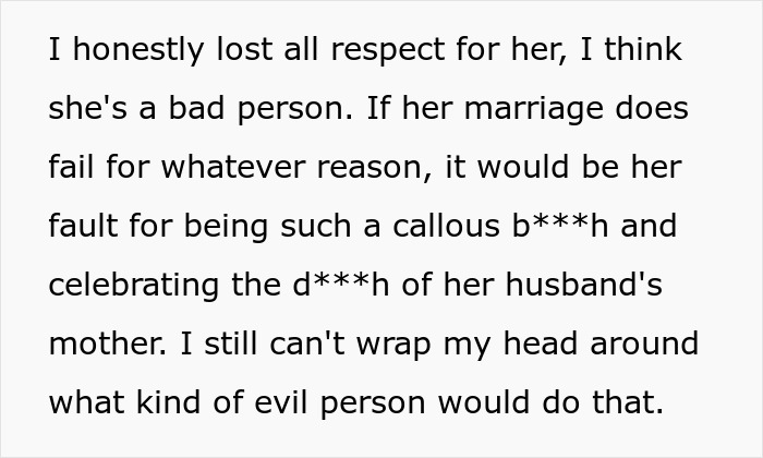 Woman Treats MIL&rsquo;s Funeral Like A Win, Horrified Coworker Debates Exposing It To Her Husband