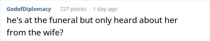 Woman Treats MIL&rsquo;s Funeral Like A Win, Horrified Coworker Debates Exposing It To Her Husband