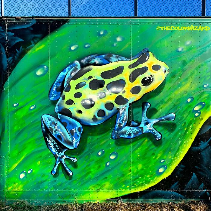 50 Murals By &lsquo;The Color Wizard&rsquo; That Bring Color And Character To Public Spaces