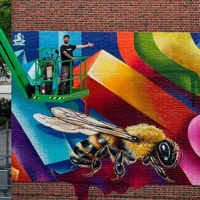 50 Murals By &lsquo;The Color Wizard&rsquo; That Bring Color And Character To Public Spaces
