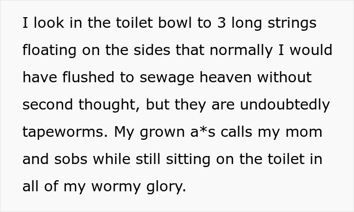 Woman Brings Home Cute Senior Cat, Accidentally Signs Up For Matching Tapeworms And Expensive Regret