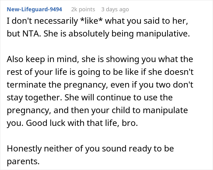 Pregnant GF Threatens To Terminate Pregnancy In Every Argument, Loses It When BF Says &ldquo;Go Ahead&rdquo;