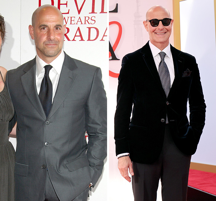 Side-By-Sides That Show The Cast Of ‘The Devil Wears Prada 2’ 20 Years After The Original Premiere