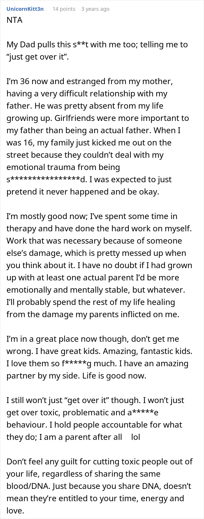 Dad Furious His Ex And Child Didn&rsquo;t Get Over Him Wrecking Their Family In The Worst Way A Decade Ago