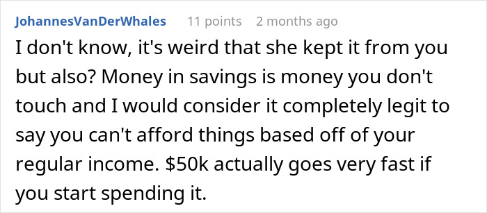 Man Upset GF Pretended To Be Broke For 5 Years When She Had $50K In Savings