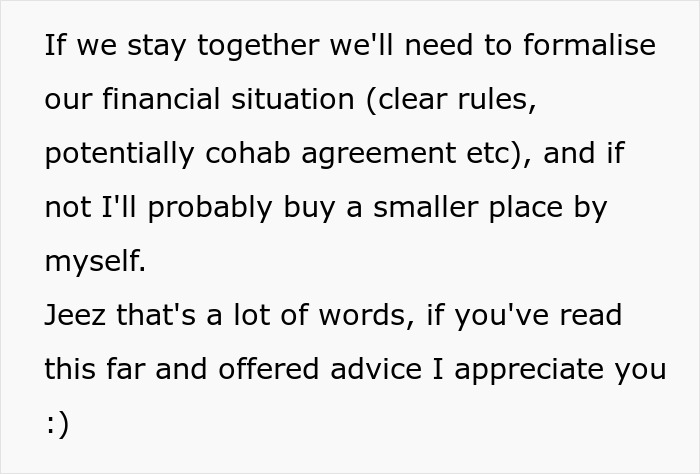 Man Upset GF Pretended To Be Broke For 5 Years When She Had $50K In Savings