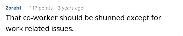 People Can’t Believe This Employee&rsquo;s Revenge On A Colleague Who Exposed Them For Arriving A Few Minutes Late