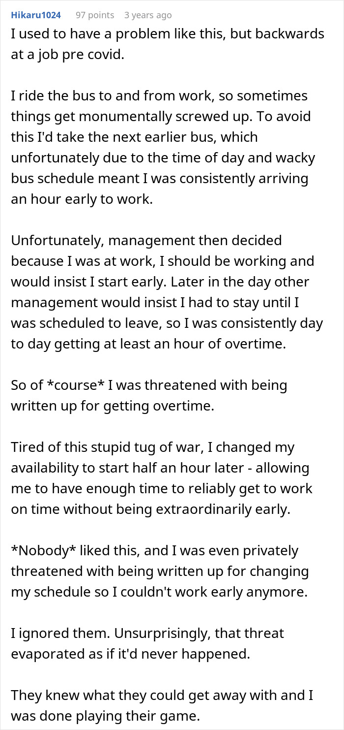 People Can’t Believe This Employee&rsquo;s Revenge On A Colleague Who Exposed Them For Arriving A Few Minutes Late