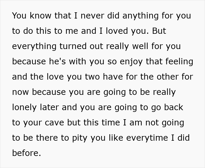 &ldquo;You&rsquo;re Sick&rdquo;: Woman Sends Cruel Message To Sister Who Cheated With Her BF, Doesn&rsquo;t Regret It At All