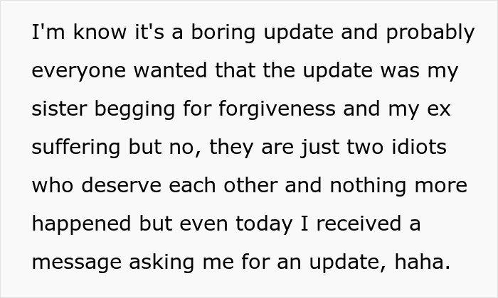 &ldquo;You&rsquo;re Sick&rdquo;: Woman Sends Cruel Message To Sister Who Cheated With Her BF, Doesn&rsquo;t Regret It At All
