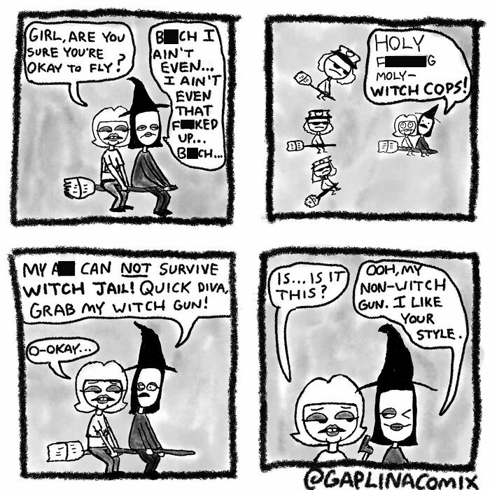 This Artist&rsquo;s 34 Comics Featuring Gaplina & Ovelette Perfectly Capture Life&rsquo;s Awkward Moments