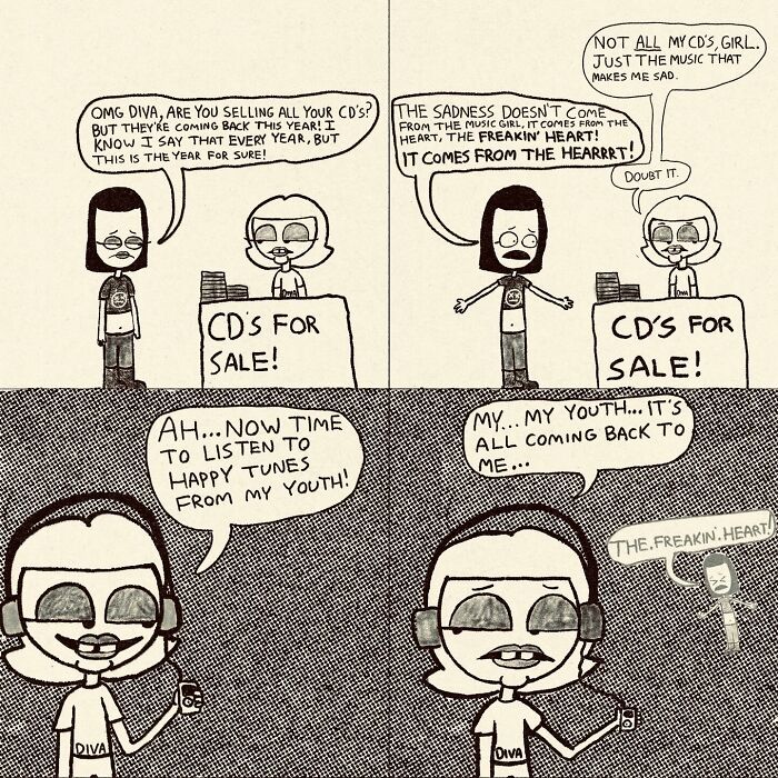 This Artist&rsquo;s 34 Comics Featuring Gaplina & Ovelette Perfectly Capture Life&rsquo;s Awkward Moments