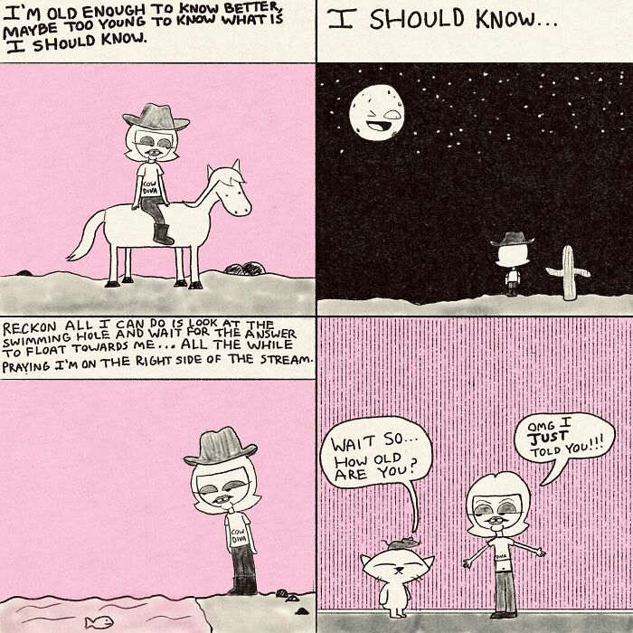 This Artist&rsquo;s 34 Comics Featuring Gaplina & Ovelette Perfectly Capture Life&rsquo;s Awkward Moments